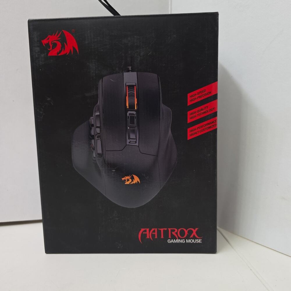 Redragon AATROX M811 MMO Gaming Mouse, 15 Programmable Buttons Wired RGB Mouse - Picture 3 of 6